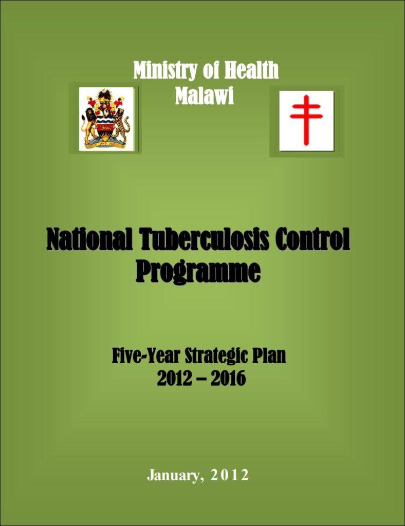 National Tuberculosis Control Programme Five-Year Strategic Plan 2012 ...