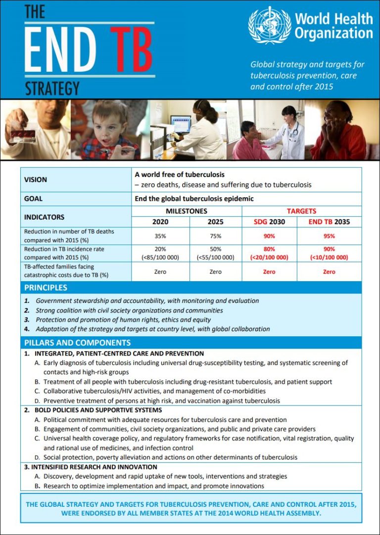 The End TB Strategy TB DIAH