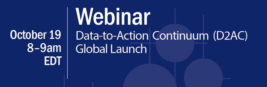 Webinar | Data-to-Action Continuum Global Launch